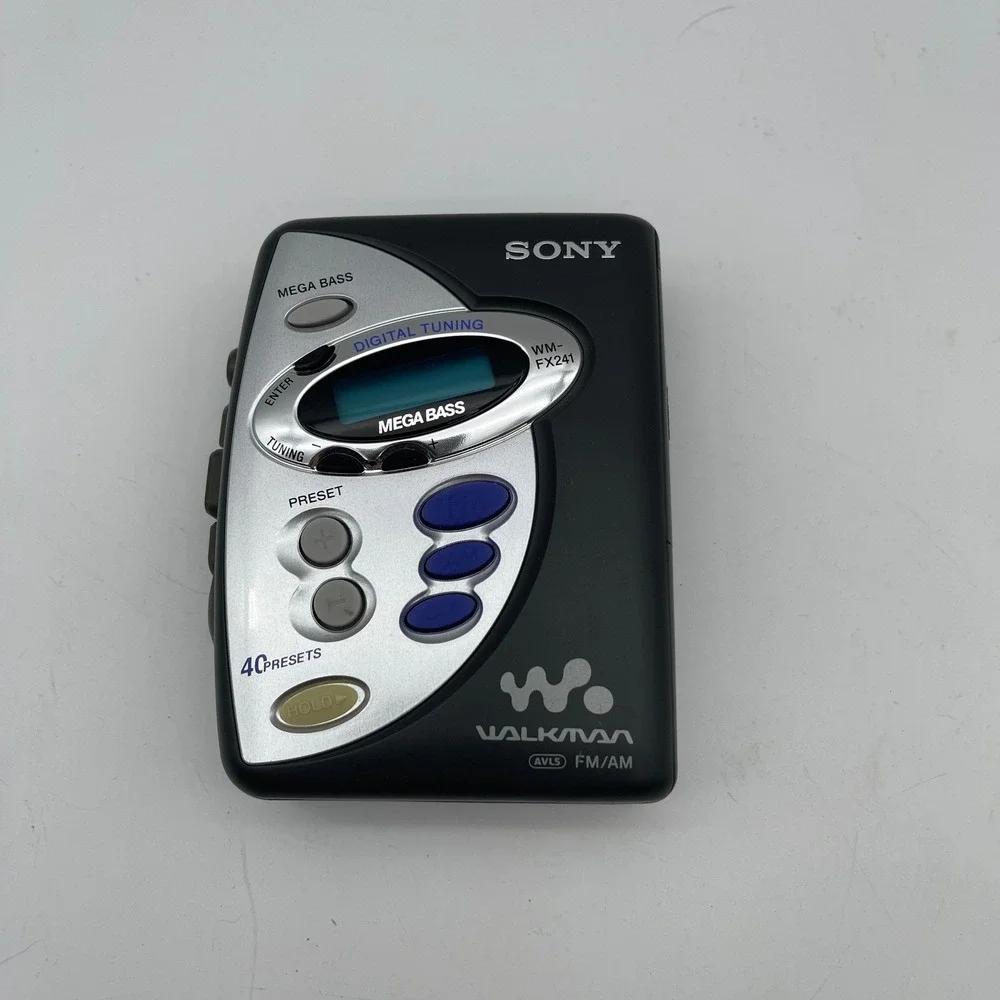 Sony Walkman WM-FX241 Portable Cassette Player FM/AM - Partially Functional